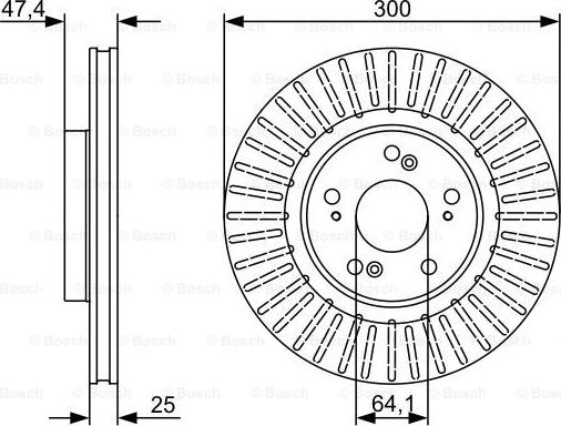 BOSCH 0 986 479 534 - Discofreno www.autoricambit.com