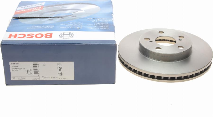 BOSCH 0 986 479 663 - Discofreno www.autoricambit.com