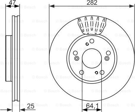 BOSCH 0 986 479 686 - Discofreno www.autoricambit.com