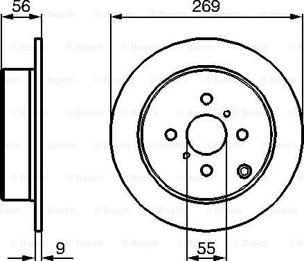 BOSCH 0 986 479 087 - Discofreno www.autoricambit.com