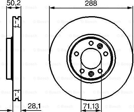 BOSCH 0 986 479 026 - Discofreno www.autoricambit.com