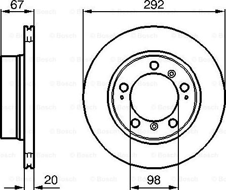 BOSCH 0 986 479 079 - Discofreno www.autoricambit.com