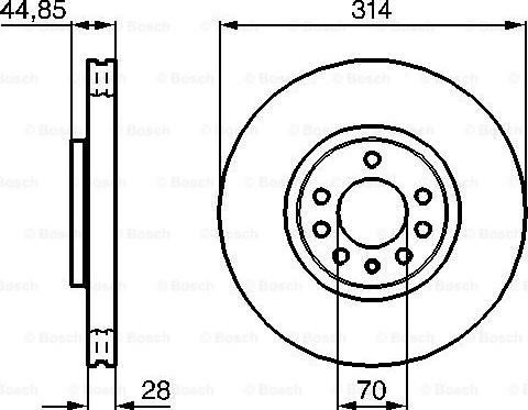 BOSCH 0 986 479 143 - Discofreno www.autoricambit.com