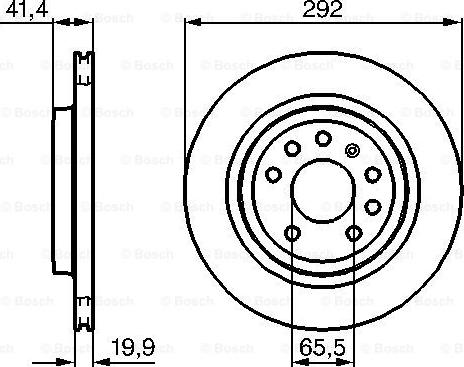 BOSCH 0 986 479 142 - Discofreno www.autoricambit.com