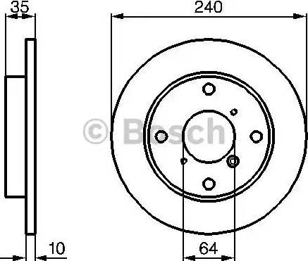 BOSCH 0 986 479 110 - Discofreno www.autoricambit.com