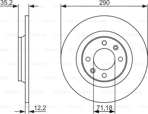 BOSCH 0 986 479 118 - Discofreno www.autoricambit.com