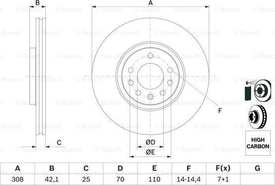 BOSCH 0 986 479 113 - Discofreno www.autoricambit.com