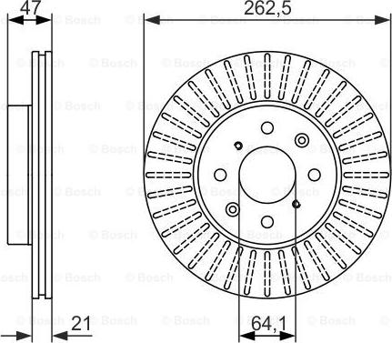 BOSCH 0 986 479 896 - Discofreno www.autoricambit.com