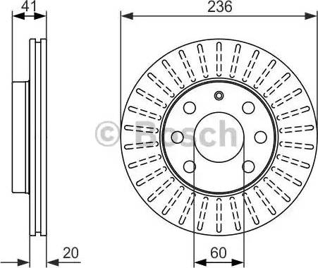 BOSCH 0 986 479 840 - Discofreno www.autoricambit.com