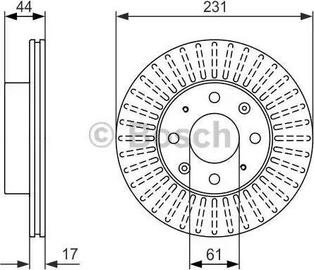 BOSCH 0 986 479 841 - Discofreno www.autoricambit.com