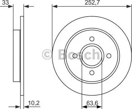 BOSCH 0 986 479 859 - Discofreno www.autoricambit.com