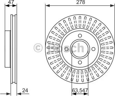 BOSCH 0 986 479 864 - Discofreno www.autoricambit.com