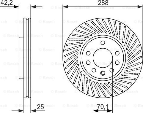 BOSCH 0 986 479 884 - Discofreno www.autoricambit.com