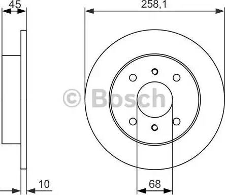 BOSCH 0 986 479 880 - Discofreno www.autoricambit.com