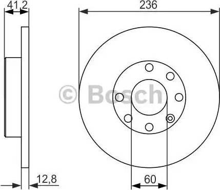 BOSCH 0 986 479 830 - Discofreno www.autoricambit.com