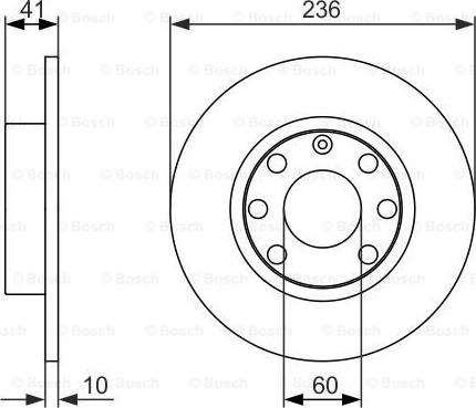 BOSCH 0 986 479 829 - Discofreno www.autoricambit.com