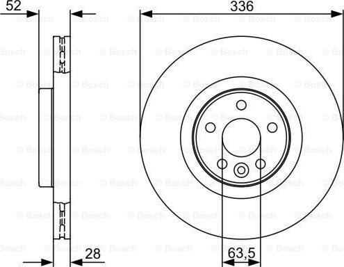 BOSCH 0 986 479 395 - Discofreno www.autoricambit.com