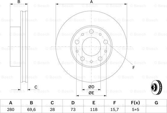 BOSCH 0 986 479 B99 - Discofreno www.autoricambit.com