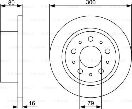 BOSCH 0 986 479 317 - Discofreno www.autoricambit.com