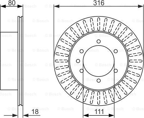 BOSCH 0 986 479 385 - Discofreno www.autoricambit.com