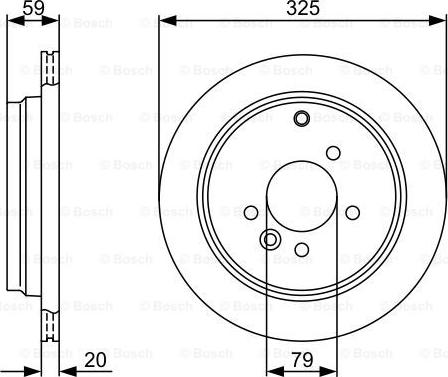 BOSCH 0 986 479 375 - Discofreno www.autoricambit.com