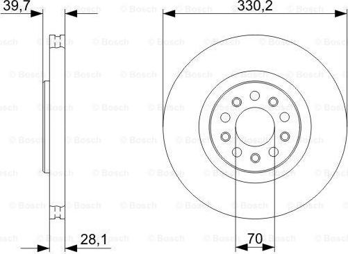 BOSCH 0 986 479 290 - Discofreno www.autoricambit.com