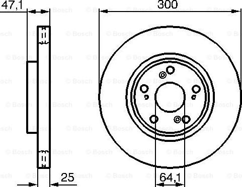 BOSCH 0 986 479 227 - Discofreno www.autoricambit.com