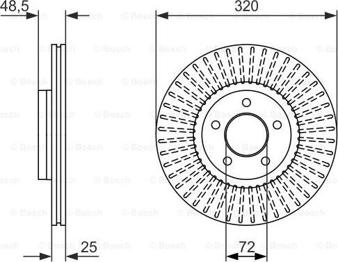 BOSCH 0 986 479 794 - Discofreno www.autoricambit.com