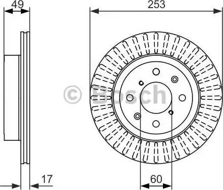 BOSCH 0 986 479 790 - Discofreno www.autoricambit.com