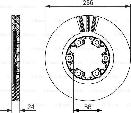 BOSCH 0 986 479 712 - Discofreno www.autoricambit.com