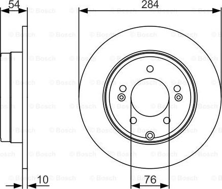 BOSCH 0 986 479 A45 - Discofreno www.autoricambit.com