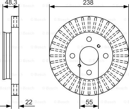 BOSCH 0 986 479 A63 - Discofreno www.autoricambit.com