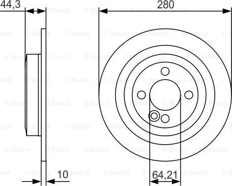 BOSCH 0 986 479 A08 - Discofreno www.autoricambit.com