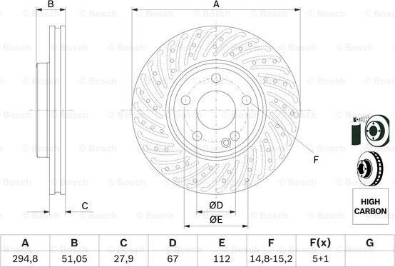 BOSCH 0 986 479 A02 - Discofreno www.autoricambit.com