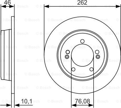 BOSCH 0 986 479 A16 - Discofreno www.autoricambit.com