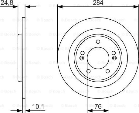 BOSCH 0 986 479 A13 - Discofreno www.autoricambit.com