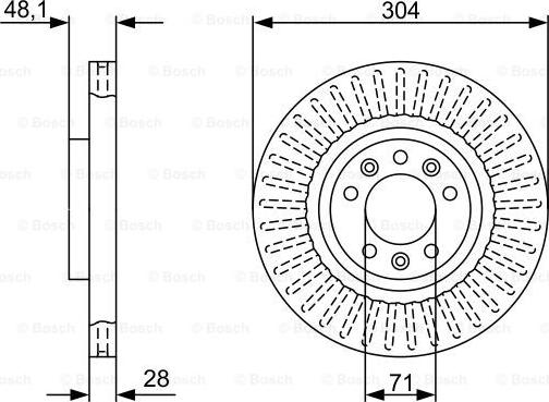 BOSCH 0 986 479 A89 - Discofreno www.autoricambit.com