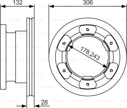 BOSCH 0 986 479 A35 - Discofreno www.autoricambit.com