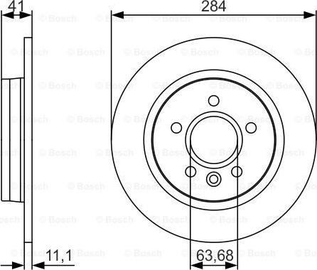 BOSCH 0 986 479 A36 - Discofreno www.autoricambit.com