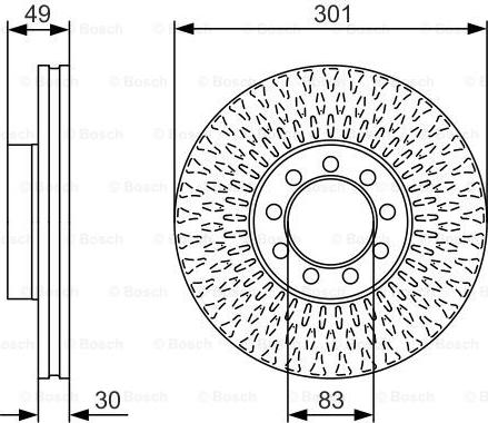 BOSCH 0 986 479 A23 - Discofreno www.autoricambit.com