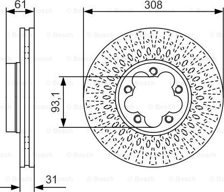 BOSCH 0 986 479 C99 - Discofreno www.autoricambit.com