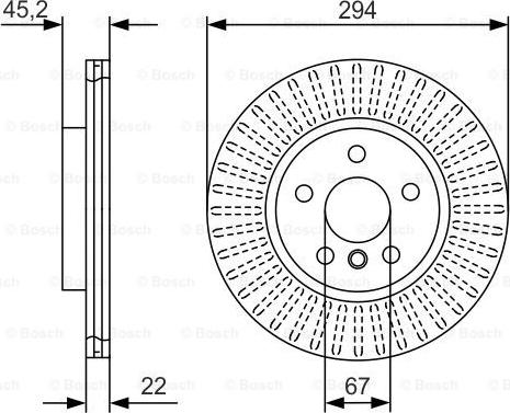 BOSCH 0 986 479 C91 - Discofreno www.autoricambit.com