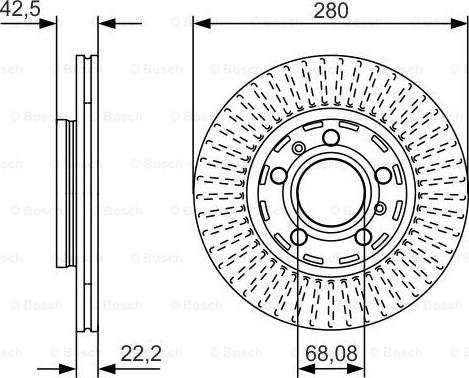 BOSCH 0 986 479 C89 - Discofreno www.autoricambit.com