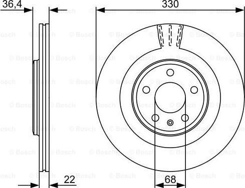 BOSCH 0 986 479 C86 - Discofreno www.autoricambit.com