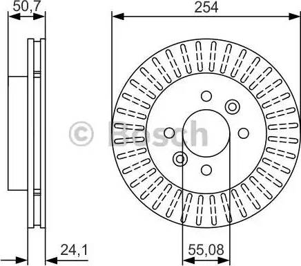 BOSCH 0 986 479 D03 - Discofreno www.autoricambit.com