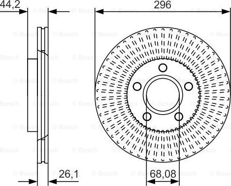 BOSCH 0 986 479 D15 - Discofreno www.autoricambit.com