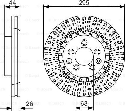 BOSCH 0 986 479 D16 - Discofreno www.autoricambit.com