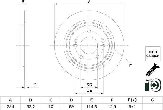 BOSCH 0 986 479 G77 - Discofreno www.autoricambit.com