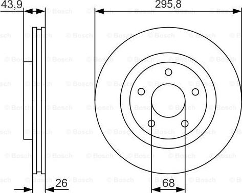 BOSCH 0 986 479 R89 - Discofreno www.autoricambit.com