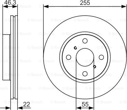 BOSCH 0 986 479 R88 - Discofreno www.autoricambit.com